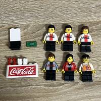 【貴重】LEGO ミニフィグ6体セット おまけ付き コカコーラ コラボ セレクション レゴ