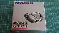 新品　OLYMPUS オリンパス双眼鏡　BINOCULARS　７×21PCⅢ　（ケース付）