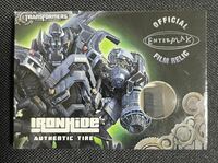 2013 ENTERPLAY TRANSFORMERS DARK OF THE MOON GMC TOPKICK AUTHENTIC RELIC PIECE OF TIRE #TP1 実使用タイヤピースカード
