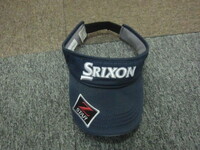 SRIXON　スリクソン　サンバイザー　ゴルフキャップ　フリーサイズ　54-60cm　大人用　ゴルフハット　スポーツキャップ　帽子　03300