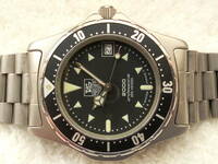 美品　タグホイヤー 2000シリーズ プロフェッショナル200ｍダイバー　メンズ腕時計　ブラック