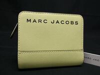■新品■未使用■ MARC JACOBS マークジェイコブス PVC 二つ折り 財布 ウォレット レディース イエロー系 AW5284