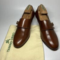 TANINO CRISCI タニノクリスチー レザーシューズ ブラウン 革靴 パンプス クラシック ブラウン37.1/2 レディース 美品 未使用