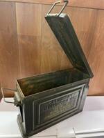 【WW2/米軍弾薬箱】アメリカ ヴィンテージ AMMUNITION BOX アーモ ボックス アモ缶 工具 道具 箱 物入れ USAミリタリー 当時物