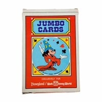 2 内袋未開封　東京ディズニーランド JUMBO CARDS ジャンボトランプ ミッキー