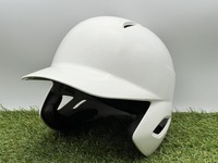 【042314】ZETT ゼット 少年用 軟式 両耳付き 打者用ヘルメット JMサイズ BHL770 ホワイト【40421S08】