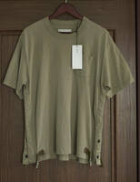 sacai サカイ Cotton Jersey T-shirt Tシャツ 23-03061M SIZE 1 KHAKI