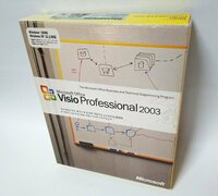 【同梱OK】 Microsoft Office Visio Professional 2003 ■ ビジオ ■ ドローイングソフト ■ グラフィック ■ 作図