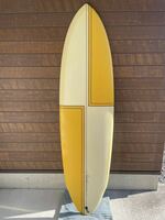 WOODIN SURFBOARDS Twin Pin The Black Betty model6'4 ウッディンサーフボードツインピン6'4 California