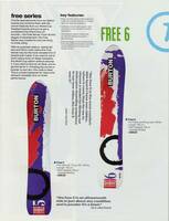 中古 レア ビンテージ 1990モデル burton FREE6 vintage snowboard