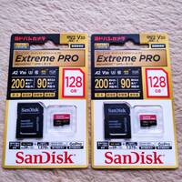 未開封　SanDisk　Extreme PRO microSDXCカード　128GB　2個セット　国内正規品