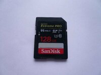 SanDisk　Extreme PRO　SDXCカード　128GB　　