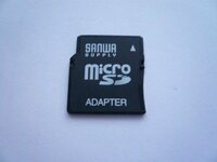 SANWA　microSD → miniSD　変換アダプター