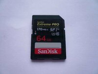 SanDisk　Extreme PRO　SDXCカード　64GB　　