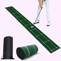 X パター練習マット、専用収納袋付き 習ができるパッティング マット、室内ゴルフパター練 ゴルフパター XBEN 172