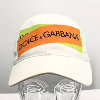 【中古】DOLCE&GABBANA Rapper Hat サイズ59 ホワイト GH590A GEF58 ドルチェアンドガッパーナ ラッパー ハット[240017621099]