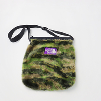 ノースフェイスパープルレーベル THE NORTH FACE PURPLE LABEL Camouflage Fur Field Shoulder Bag/グリーン カモフラ【2400013814829】