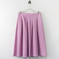 大きいサイズ 2020SS オンワード樫山 組曲 洗える ライトカラースカート 6/ピンク ボトムス フレア ロング イージー 【2400013851152】
