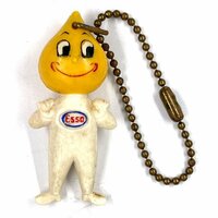 エッソボーイ ビンテージ キーホルダー Esso Boy Vintage Key Chain Holder Fob Porte オイル ガソリン 石油 Oil