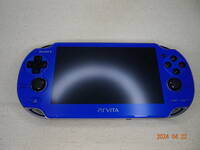 PlayStation Vita PCH-1000 サファイアブルー 本体　おまけソフト2本付き【送料無料】