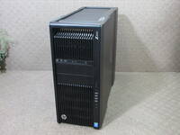 HP Z840 / Xeon E5-2643v3 3.40GHz / 3.5HDD 1TB / 64GB / Quadro k5200 / DVDマルチ / Win10 / No.T883
