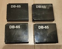 【純正品】RICOH リチャージャブルバッテリー DB-65 4個セット
