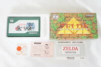 ① 動作品 Nintendo 任天堂 ZELDA ゼルダ ZL-65 海外版 GAME&WATCH ゲームウォッチ 箱 取説付き 4804196011