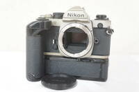 ① Nikon ニコン FM2/T ボディ 一眼レフ フィルムカメラ MD-12 モータードライブ セット 2204236021