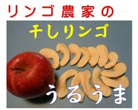 リンゴ農家の干しリンゴ【うるうま】 ５０ｇ×２袋 青森県産サンふじ 