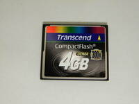 トランセンド Transcend コンパクトフラッシュカード 4GB UDMA 300x　CFカード