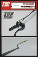 Top Studio ケーブルテンショナー スロットルケーブル バイク模型に ヤマハ ホンダ スズキ カワサキ 1/12 TD23030