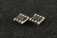 MUSES05 1回路8ピンDIP化 (超)ローハイト仕様 オーディオ用オペアンプ 2個セット ハイグレードコンデンサー装着2回路化アダプター付き