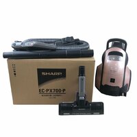 USED SHARP シャープ 電気掃除機 床移動形 EC-PX700-P 2015年製 ピンク クリーナー サイクロン 掃除機 掃除 清掃 電化製品 箱付 動作確認済