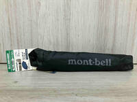 チャコールグレー【美品ダグ付き】mont-bellモンベルトレッキングアンブレラ折りたたみ傘150g親骨の長さ55cm