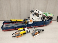 ジャンク LEGO テクニック 海洋調査船 全長約60cm 現状品