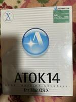 ATOK14(新ピン・未開封品）for MAC OSX 