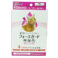 【動物用医薬部外品】 キャティーマン (CattyMan) 薬用ペッツテクト+ フォースガード 猫用 3本入