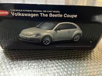 VW The Beetle 2012 COUPE （Moon Rock Silver） （1/18スケール ダイキャスト 京商オリジナル K08811MS）