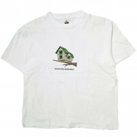 MOUNTAIN RESEARCH マウンテンリサーチ 23SS KOYA-DORI OYAKO 小屋鳥親子Tシャツ MTR-3760 M WHITE 半袖 トップス g16483