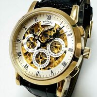 【高級時計 ロータリー】ROTARY GS02375-01 自動 メンズ レディース アナログ 腕時計 スイス イギリス