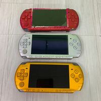 ジャンク　SONY ソニー　PSP（PSP-3000）×3台　PlayStationPortable