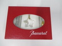 Baccarat バカラ 星型ネックレス 留め具750刻印 星 チョーカー アクセサリー 激安1円スタート