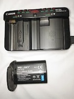 ★CANON★LP－E4リチウムバッテリー1本+BATTERY CHARGER LC-E４充電器 　良品