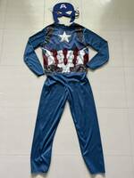 キャプテンアメリカ　コスチューム　マーベル　ハロウィン　Captain America　スーパーヒーロー