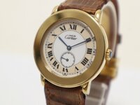 【1円スタート】Cartier カルティエ マスト2 ロンド 1810 1 クォーツ 腕時計 新品電池交換済み 4-A062/1/60P