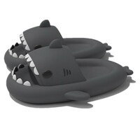 スリッパ サメ 夏 室内履き 洗える 滑らない 厚底 部屋用 ルームシューズ サメサンダル ルームスリッパ 柔軟 軽量 個性 EVA 23cm