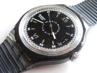 使用品 良品 スウォッチ Swatch 1992年オートマチック Roppongi 品番SAM400 ３時方向にデイト表示有り プラスチックベルト