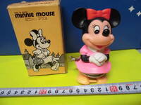当時物　ミニーマウス　とことこ人形　ゼンマイ式　マスダヤ　日本製