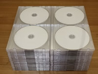 Victor ビクター BD-RE 25GB 100枚 スリムケース（クリア）付 Blu-ray ブルーレイ 繰り返し録画用