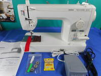 ブラザー　TA3－B629　NOUVELLE 300　極美品　自動糸通し　自動糸切り　ペダル　取り説付き　皮革も縫えます　丈夫
